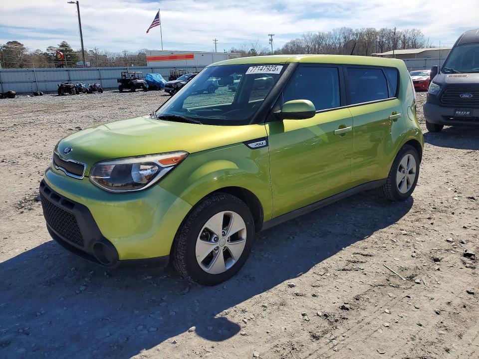 Photo 1 from auction – 2016 KIA SOUL with VIN KNDJN2A28G7850364