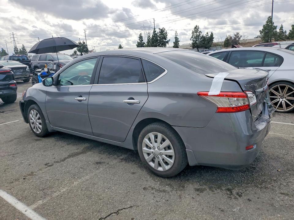 Photo 2 from auction – 2015 NISSAN SENTRA with VIN 3N1AB7AP1FY350340