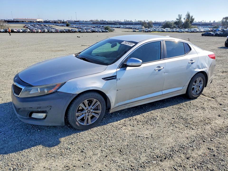 KIA OPTIMA LX 2014 with VIN 5XXGM4A75EG280493 - Photo from auction