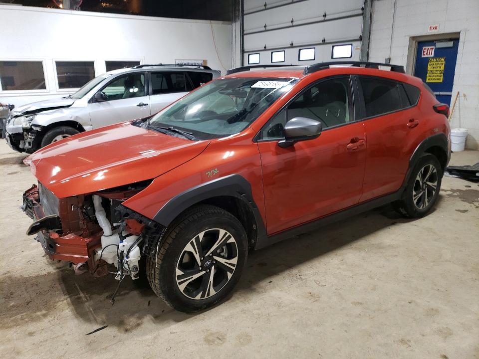 SUBARU CROSSTREK 2024 with VIN JF2GUADC5RH855239 - Photo from auction