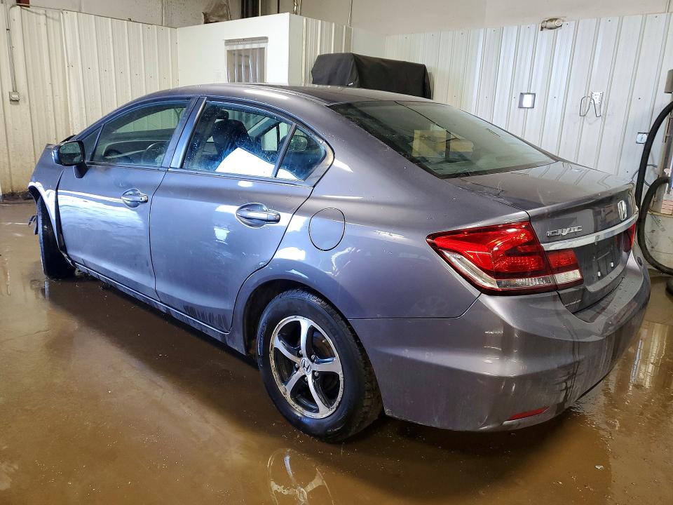 Photo 2 from auction – 2015 HONDA CIVIC with VIN 19XFB2F70FE278465
