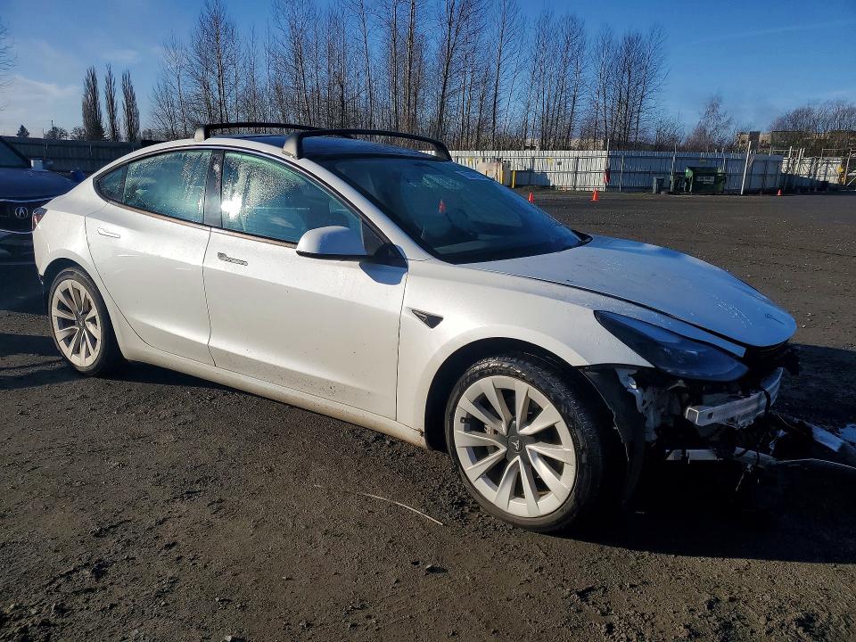 Photo 4 from auction – 2022 TESLA MODEL 3 with VIN 5YJ3E1EB3NF356465
