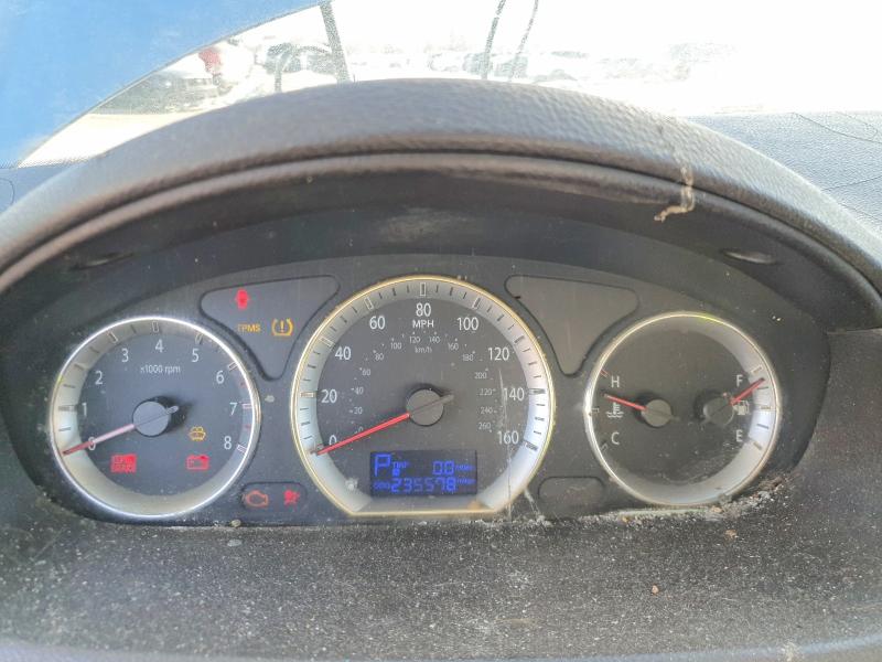 Photo 9 from auction – 2009 HYUNDAI SONATA GLS with VIN 5NPET46C59H573403