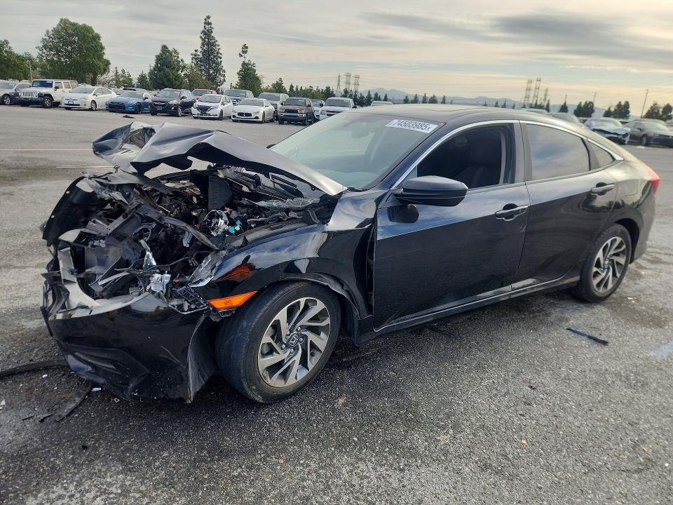 HONDA CIVIC 2016 with VIN 2HGFC2F71GH568458 - Photo from auction