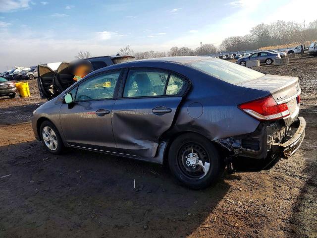 Photo 2 from auction – 2014 HONDA CIVIC with VIN 2HGFB2F52EH545849