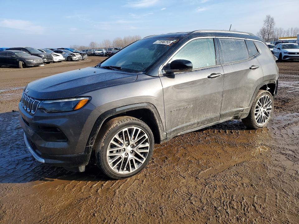 JEEP COMPASS 2022 with VIN 3C4NJDCB1NT185662 - Photo from auction