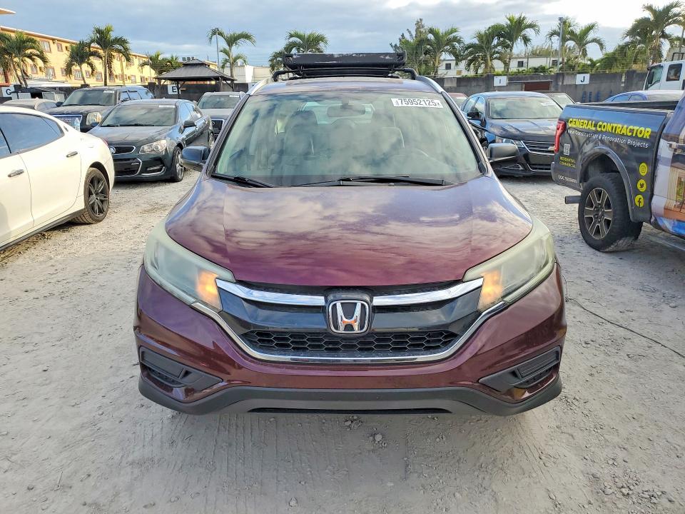 Photo 5 from auction – 2015 HONDA CR-V LX with VIN 5J6RM4H34FL112206