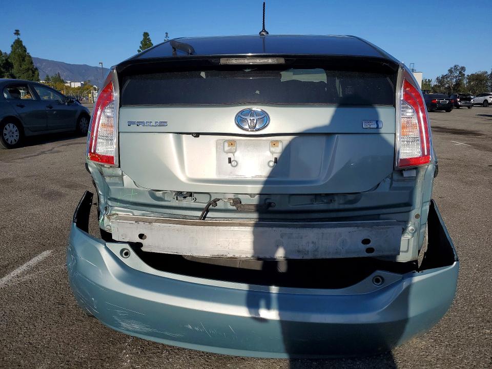 Photo 6 from auction – 2012 TOYOTA PRIUS with VIN JTDKN3DU5C1509413