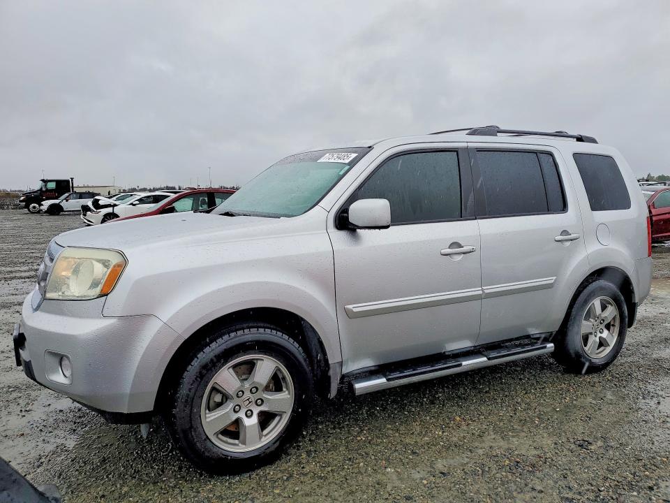 HONDA PILOT EXL 2009 with VIN 5FNYF38519B022719 - Photo from auction