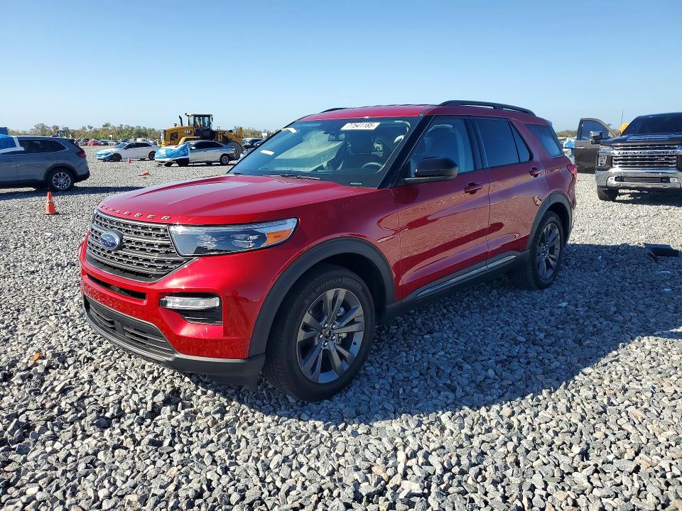 FORD EXPLORER 2024 with VIN 1FMSK7DH5RGA89155 - Photo from auction