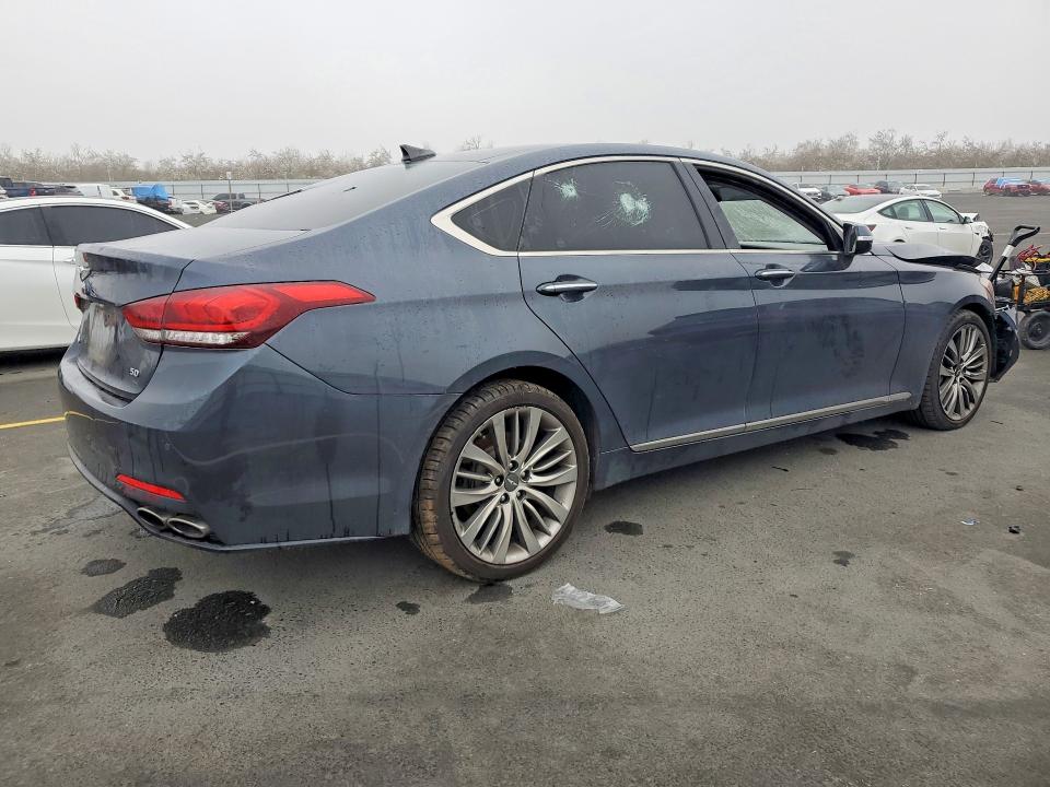 Photo 3 from auction – 2017 GENESIS G80 with VIN KMHGN4JF7HU211674