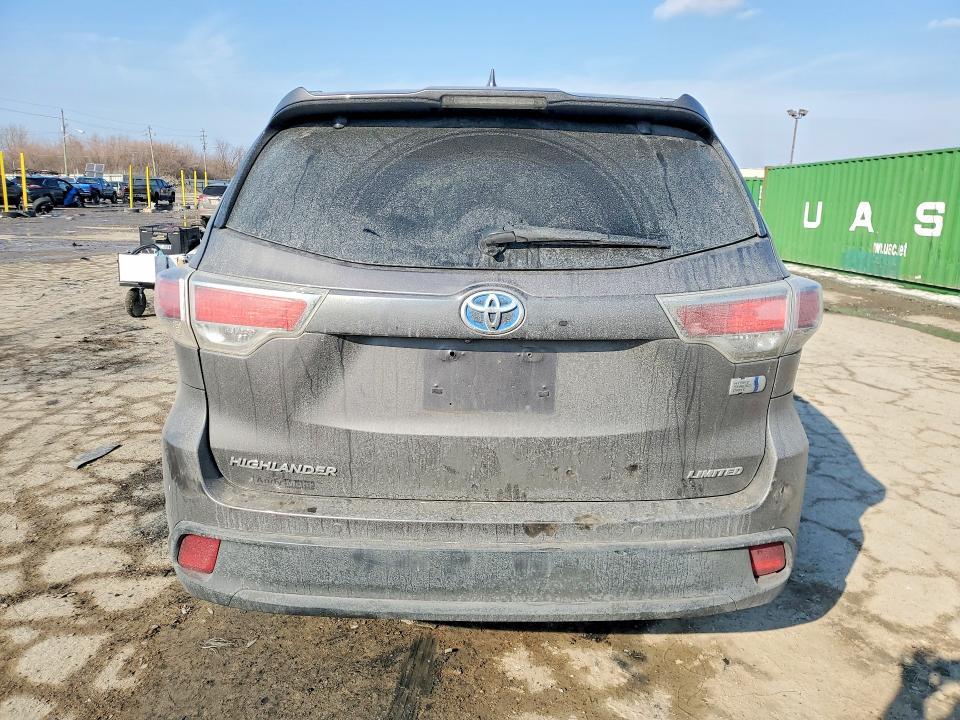Foto 6 de la subasta – 2016 TOYOTA HIGHLANDER con VIN 5TDDCRFH6GS015989