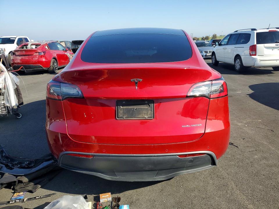 Foto 6 de la subasta – 2021 TESLA MODEL Y con VIN 5YJYGDEE6MF062679