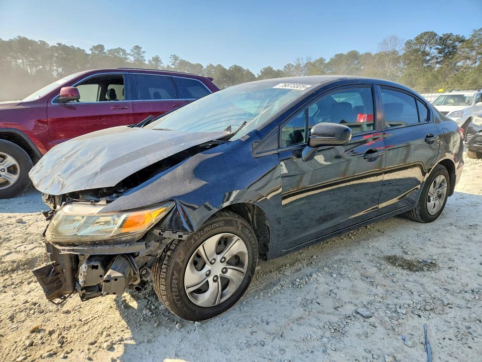 HONDA CIVIC LX 2014 with VIN 2HGFB2F54EH524629 - Photo from auction