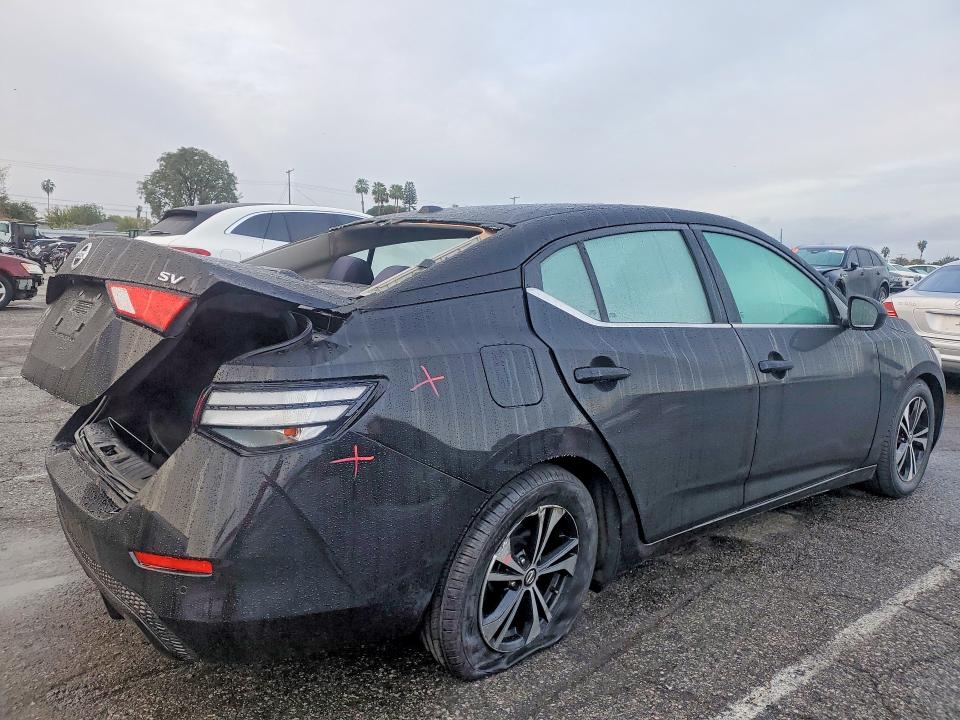Photo 3 from auction – 2021 NISSAN SENTRA with VIN 3N1AB8CV4MY213908