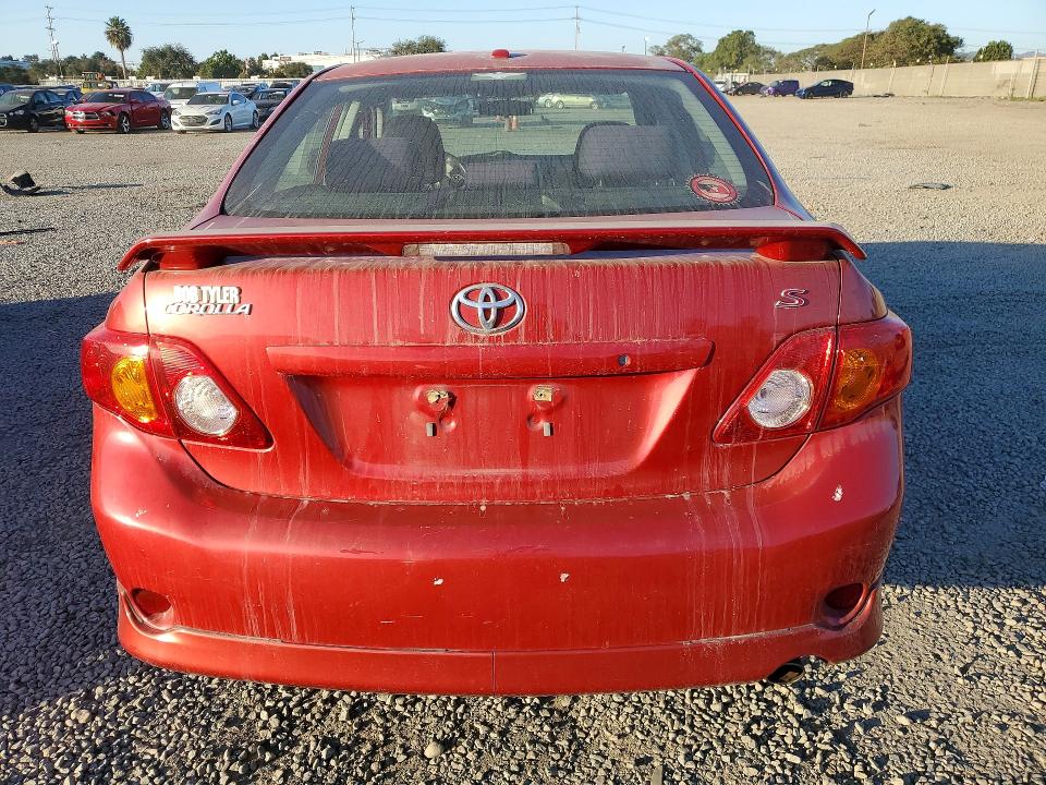 Photo 6 from auction – 2009 TOYOTA COROLLA with VIN 2T1BU40E89C097306