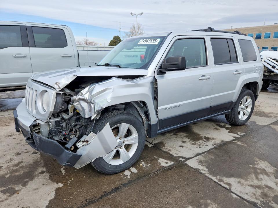 Photo 1 from auction – 2014 JEEP PATRIOT LA with VIN 1C4NJRFB5ED615966