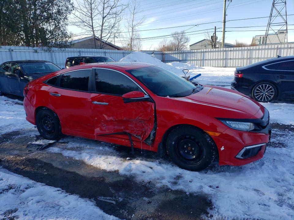 Photo 4 from auction – 2019 HONDA CIVIC with VIN 2HGFC1F96KH100276