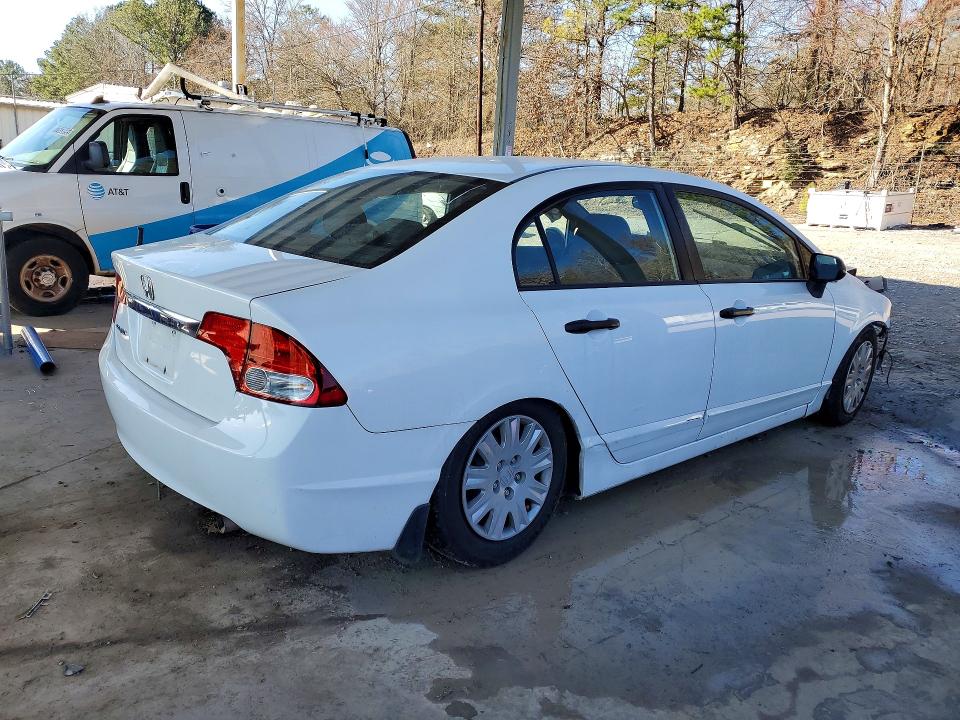 Photo 3 from auction – 2010 HONDA CIVIC with VIN 19XFA1F38AE054590
