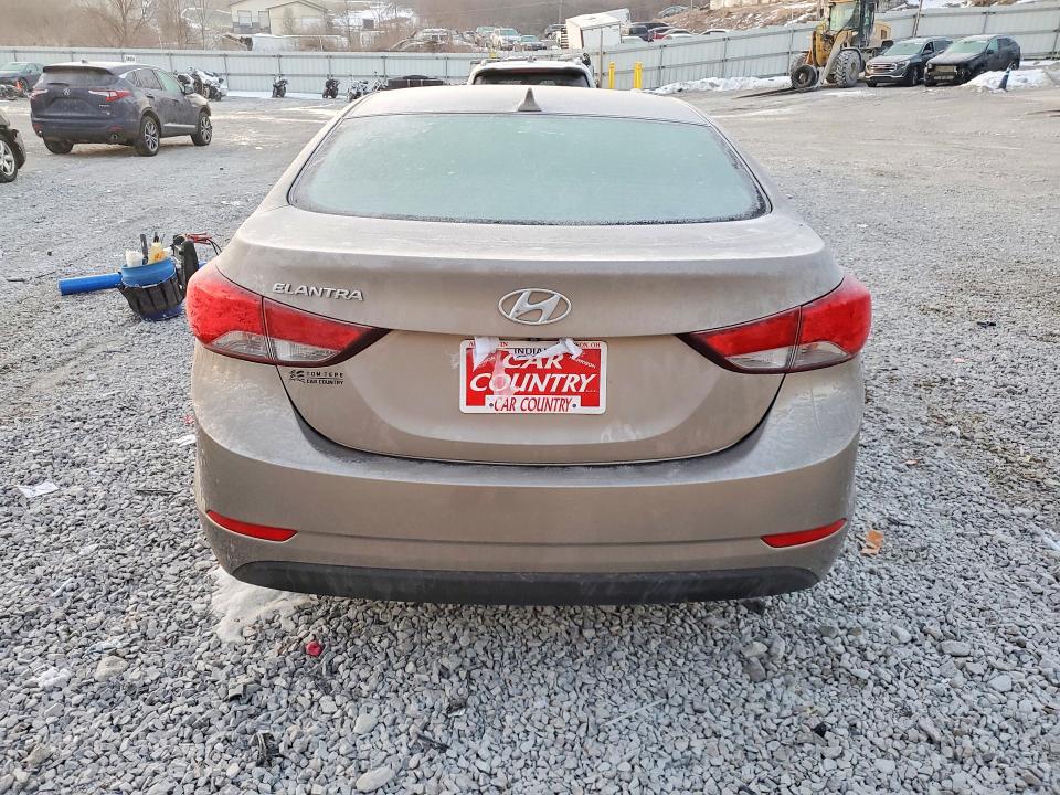 Photo 6 from auction – 2014 HYUNDAI ELANTRA with VIN 5NPDH4AE9EH529663