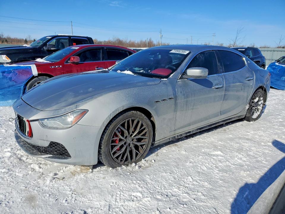 MASERATI GHIBLI S 2015 with VIN ZAM57RTAXF1131641 - Photo from auction