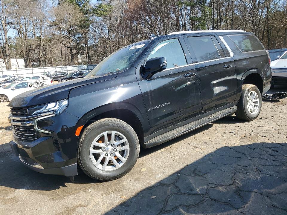CHEVROLET SUBURBAN 2023 with VIN 1GNSCCKD7PR405089 - Photo from auction