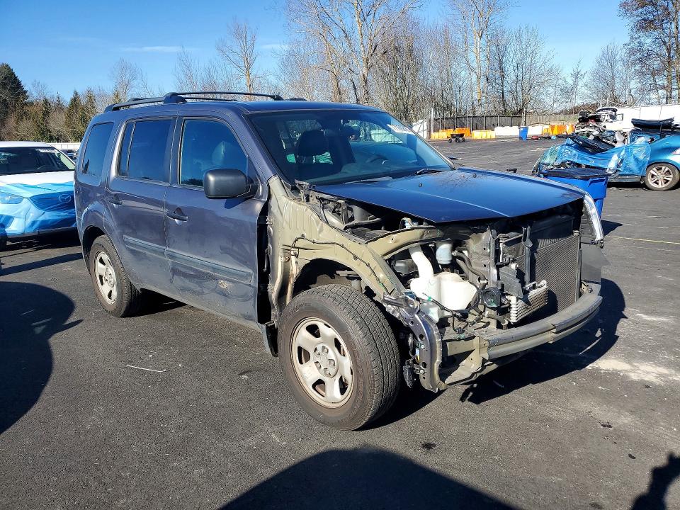 Photo 4 from auction – 2015 HONDA PILOT LX with VIN 5FNYF4H20FB039373