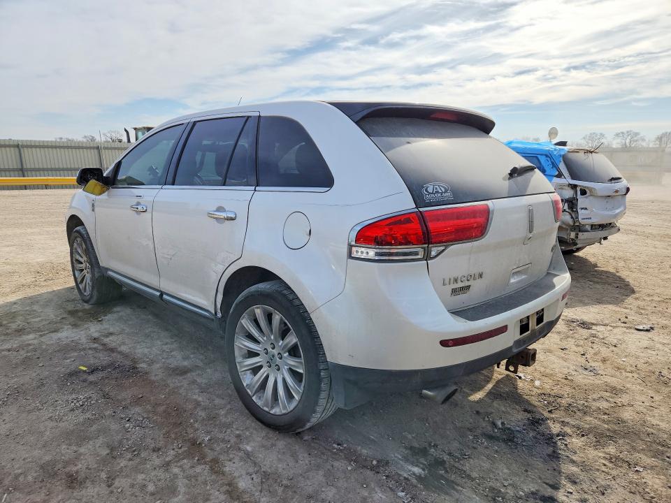 Photo 2 from auction – 2012 LINCOLN MKX with VIN 2LMDJ6JKXCBL15389