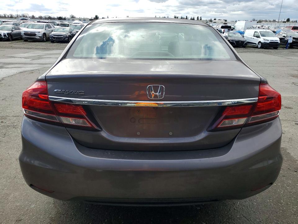 Photo 6 from auction – 2014 HONDA CIVIC with VIN 19XFB2F82EE273761