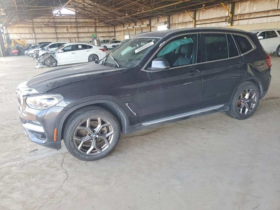 BMW X3 2021 with VIN 5UXTY3C05M9E76878 - Photo from auction