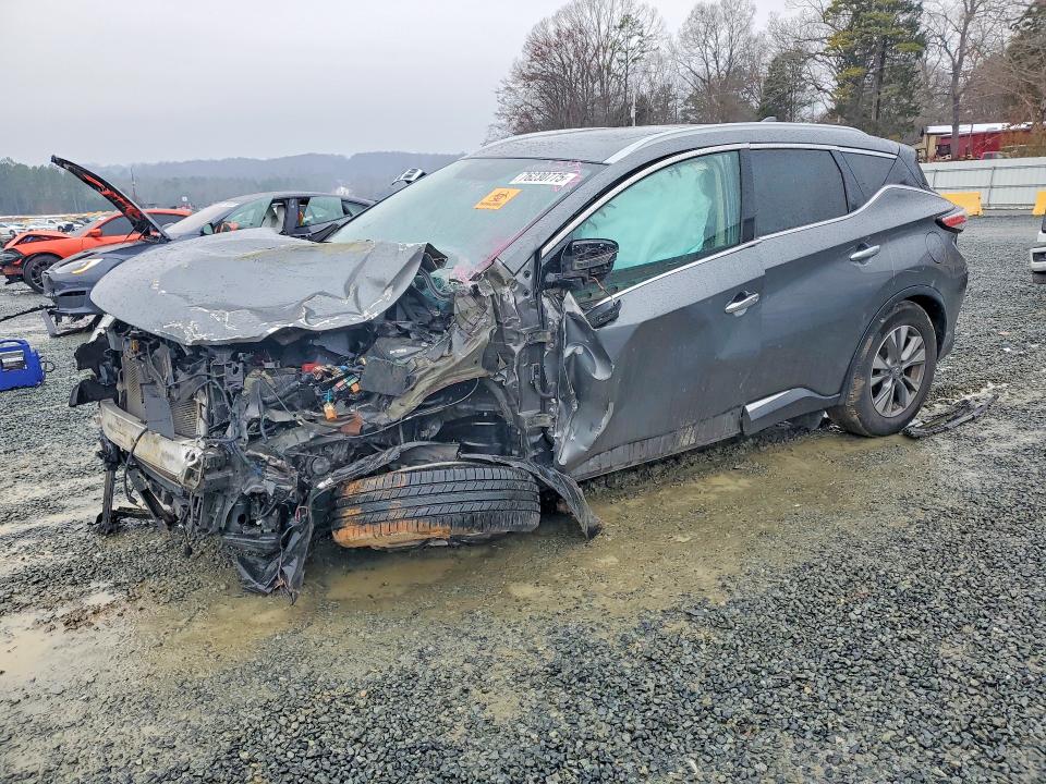 Photo 1 from auction – 2018 NISSAN MURANO with VIN 5N1AZ2MH4JN180752