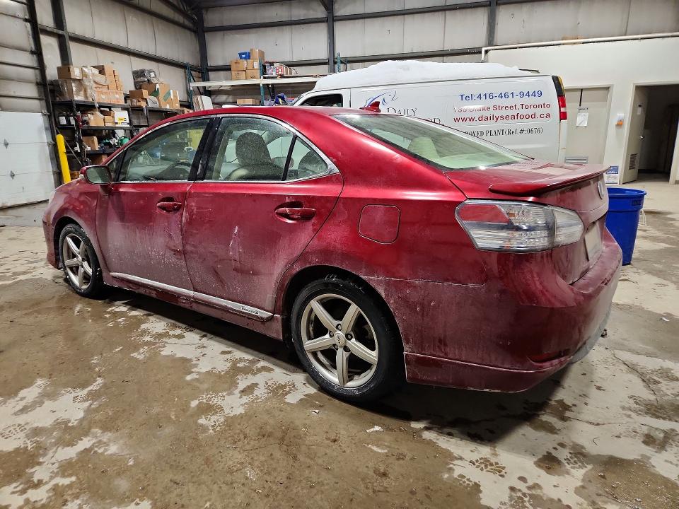 Photo 2 from auction – 2011 LEXUS HS with VIN JTHBB1BA7B2042590