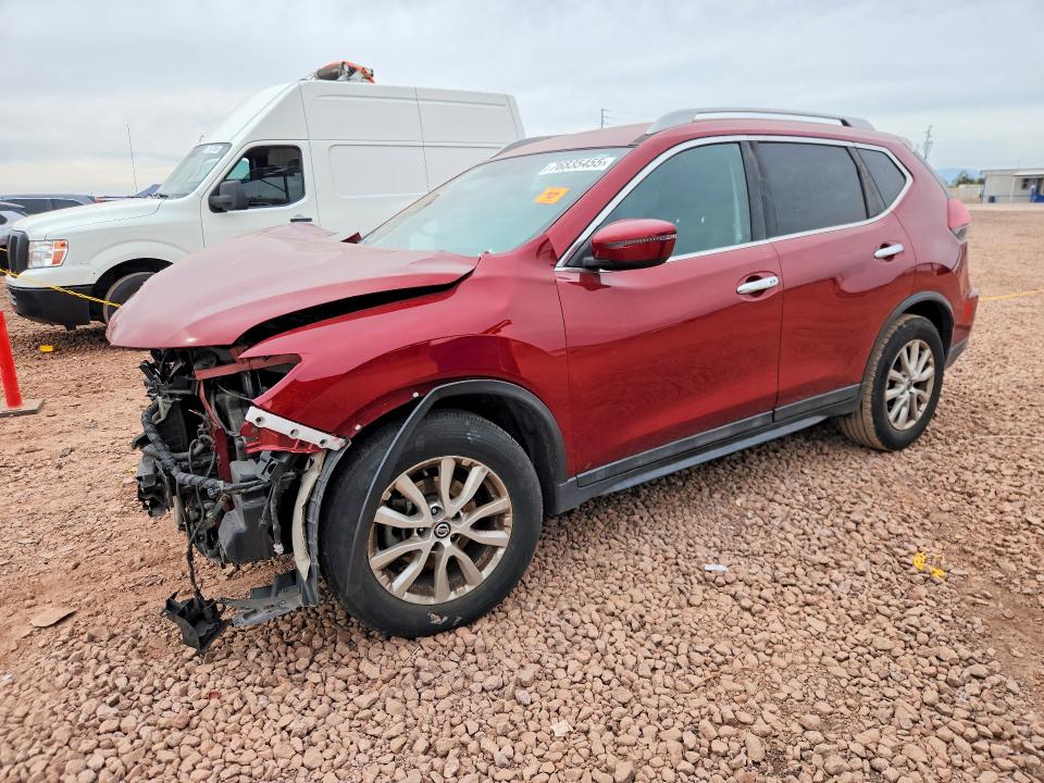 NISSAN ROGUE S 2018 with VIN 5N1AT2MT7JC790601 - Photo from auction