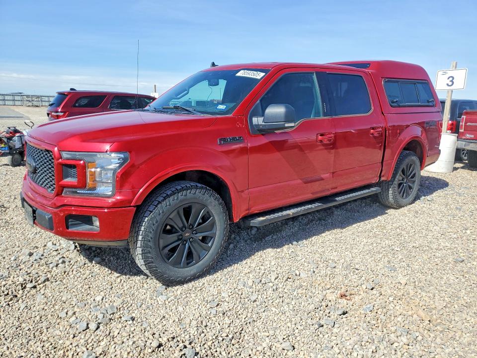 FORD F150 2020 with VIN 1FTEW1E49LFB33766 - Photo from auction