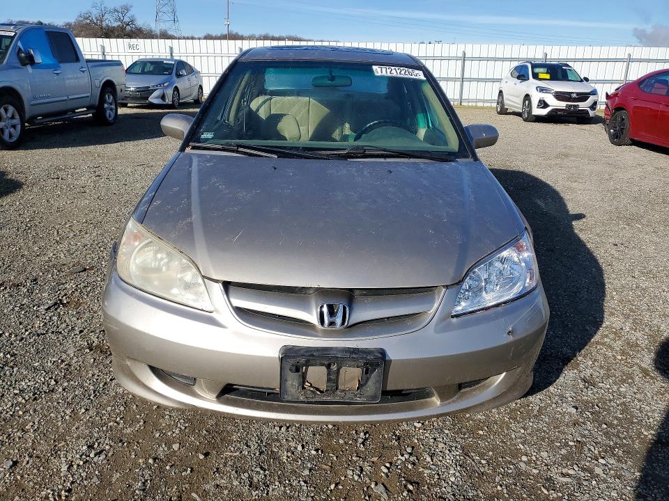Photo 5 from auction – 2005 HONDA CIVIC EX with VIN 2HGES26825H511867