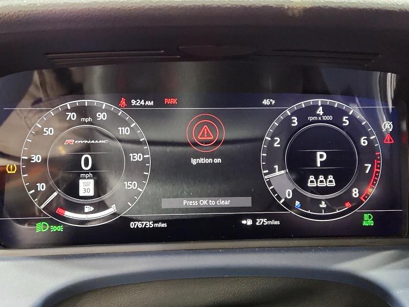 Photo 9 from auction – 2020 LAND ROVER RANGE ROVE with VIN SALYK2EX5LA272825