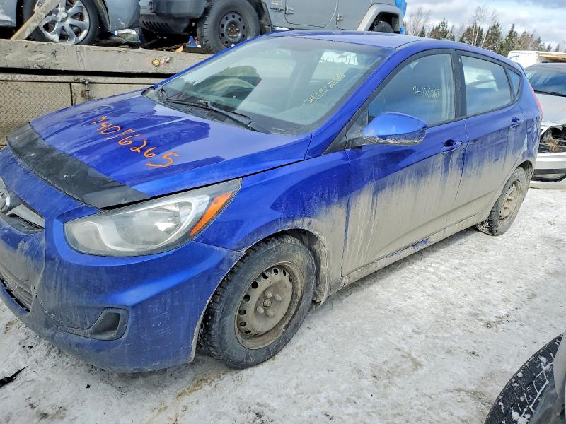 HYUNDAI ACCENT 2013 with VIN KMHCT5AE2DU130870 - Photo from auction