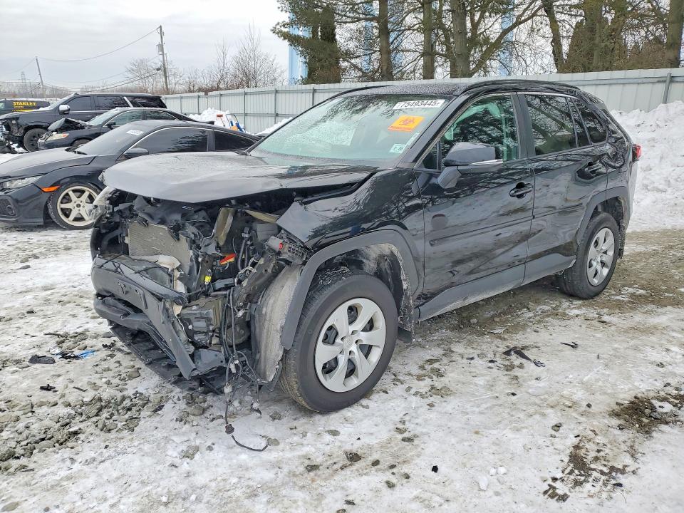 TOYOTA RAV4 LE 2021 with VIN 2T3G1RFVXMW214630 - Photo from auction