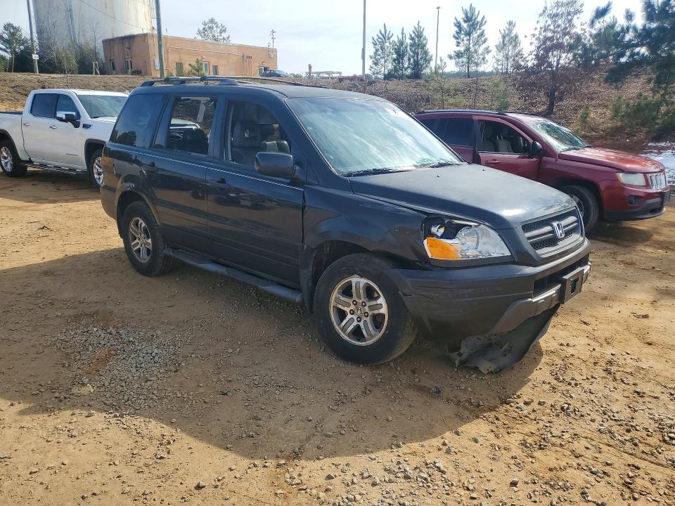 Photo 4 from auction – 2004 HONDA PILOT EXL with VIN 5FNYF18504B009747