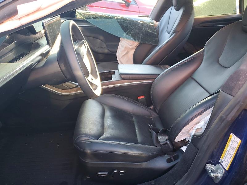 Photo 7 from auction – 2021 TESLA MODEL S with VIN 5YJSA1E58MF430138