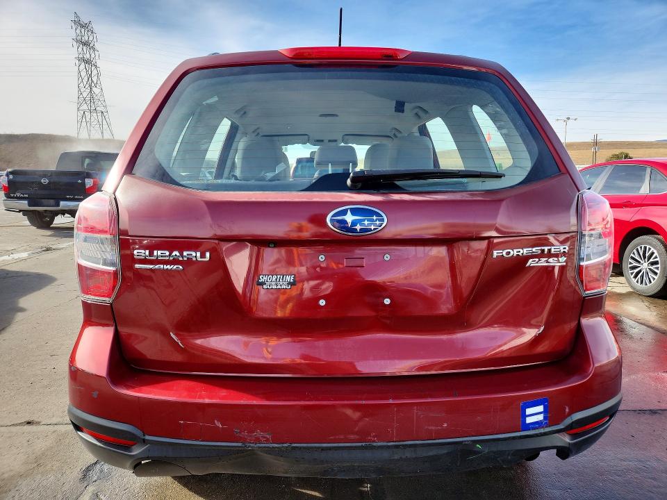 Photo 6 from auction – 2015 SUBARU FORESTER with VIN JF2SJABC7FH521733