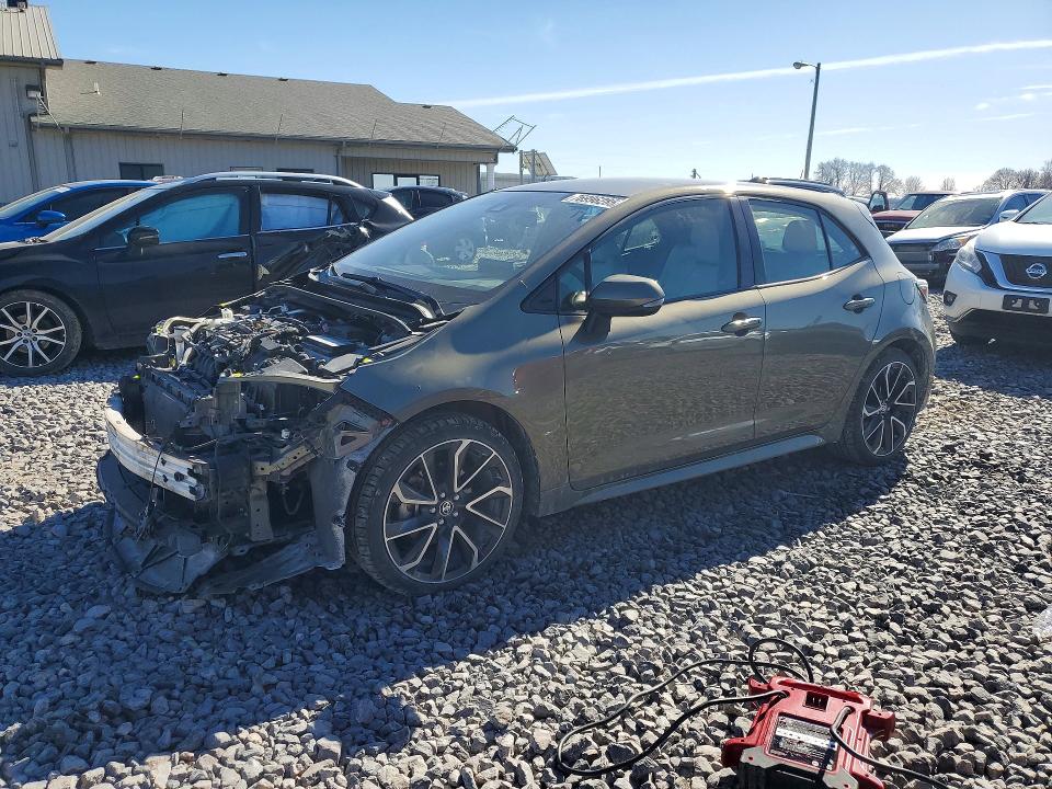 TOYOTA COROLLA SE 2019 with VIN JTNK4RBE7K3065435 - Photo from auction