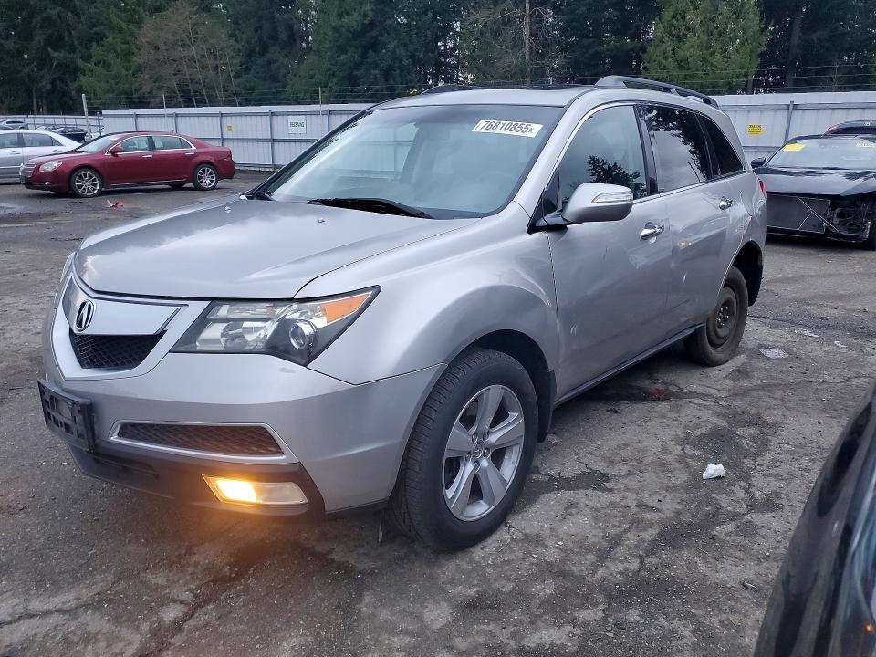 Photo 1 from auction – 2010 ACURA MDX TECHNO with VIN 2HNYD2H40AH525707