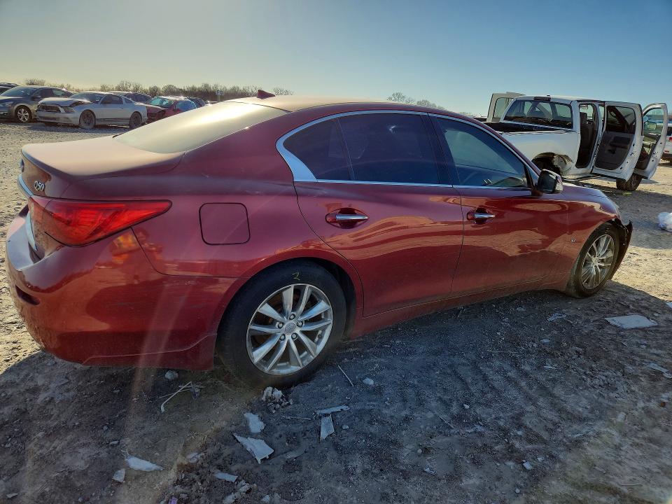 Photo 3 from auction – 2014 INFINITI Q50 with VIN JN1BV7AP4EM680535