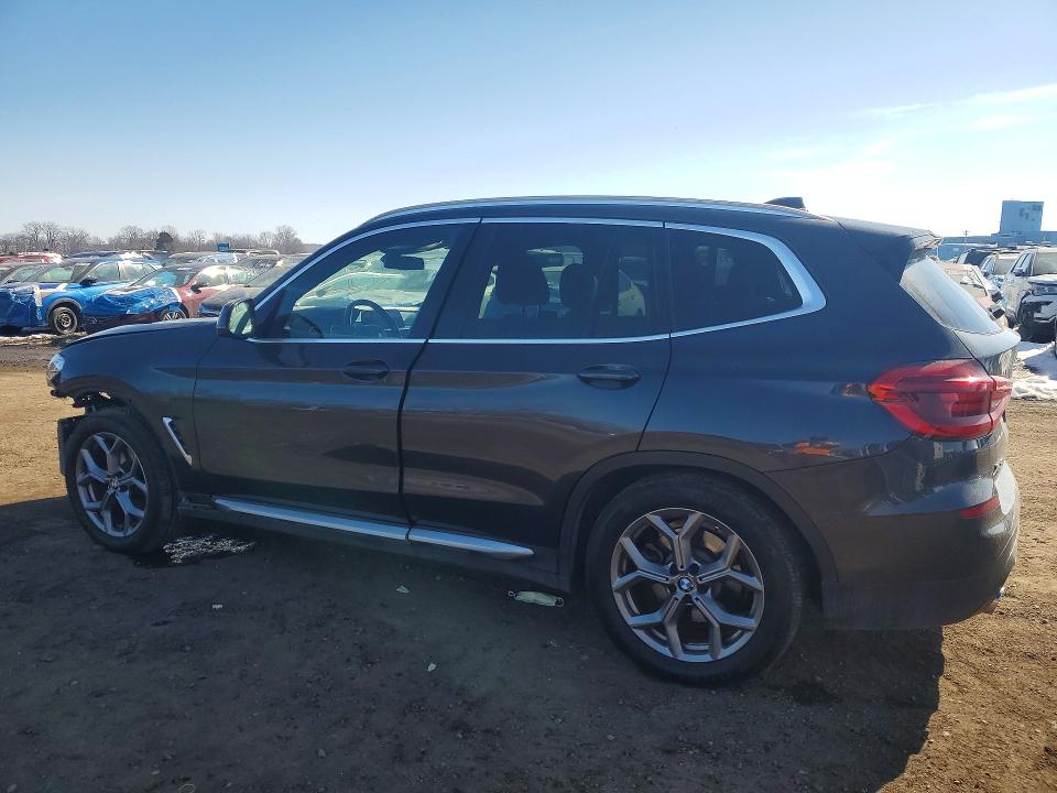 Photo 2 from auction – 2021 BMW X3 with VIN 5UXTY3C06M9F02503