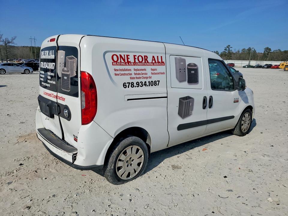 Photo 3 from auction – 2016 RAM PROMASTER CITY with VIN ZFBERFBT5G6B16202