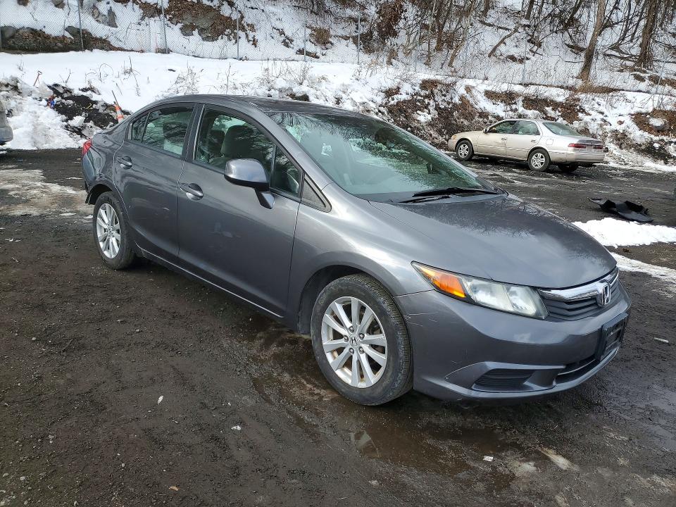 Photo 4 from auction – 2012 HONDA CIVIC EXL with VIN 19XFB2F96CE329125