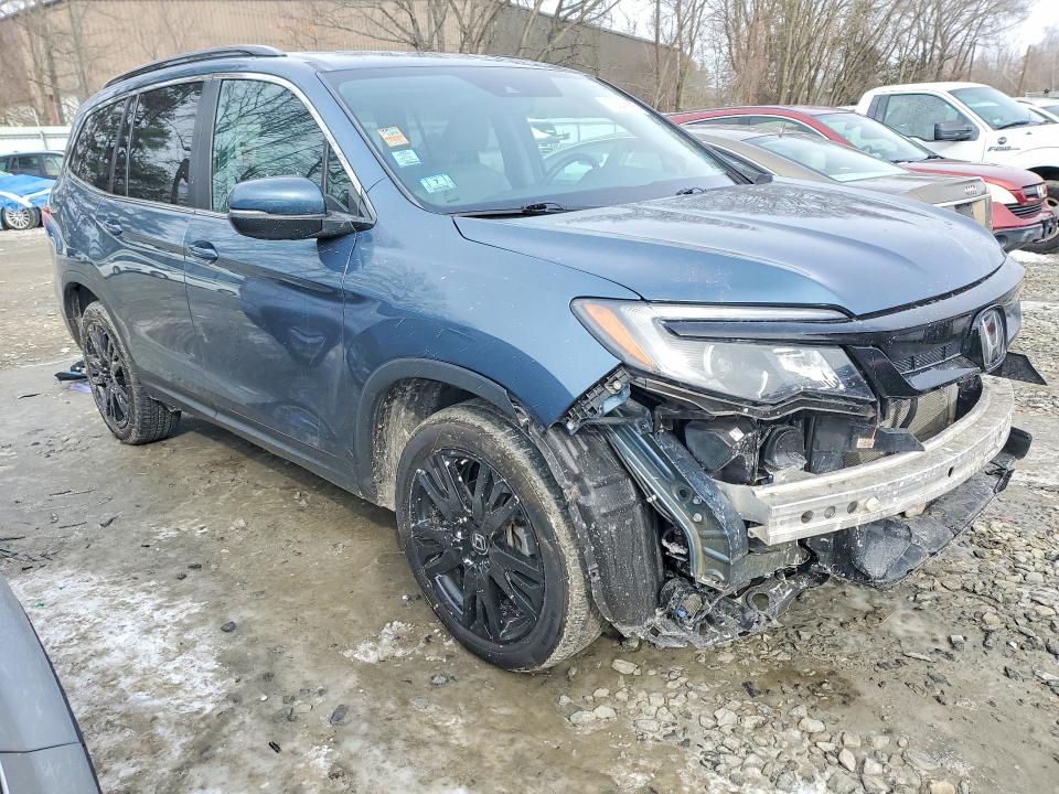 Photo 4 from auction – 2021 HONDA PILOT with VIN 5FNYF6H29MB098656