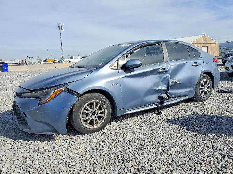 TOYOTA COROLLA 2020 with VIN JTDEBRBE7LJ028776 - Photo from auction