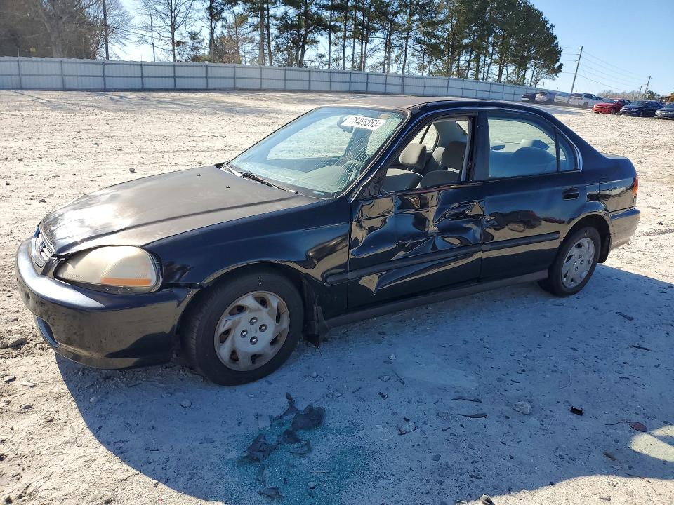 HONDA CIVIC 1997 with VIN JHMEJ6677VS033002 - Photo from auction